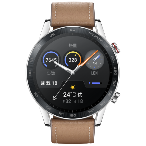 荣耀手表246mm运动款碳石黑magicwatch